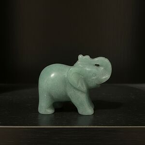 Green Aventurine Elephant